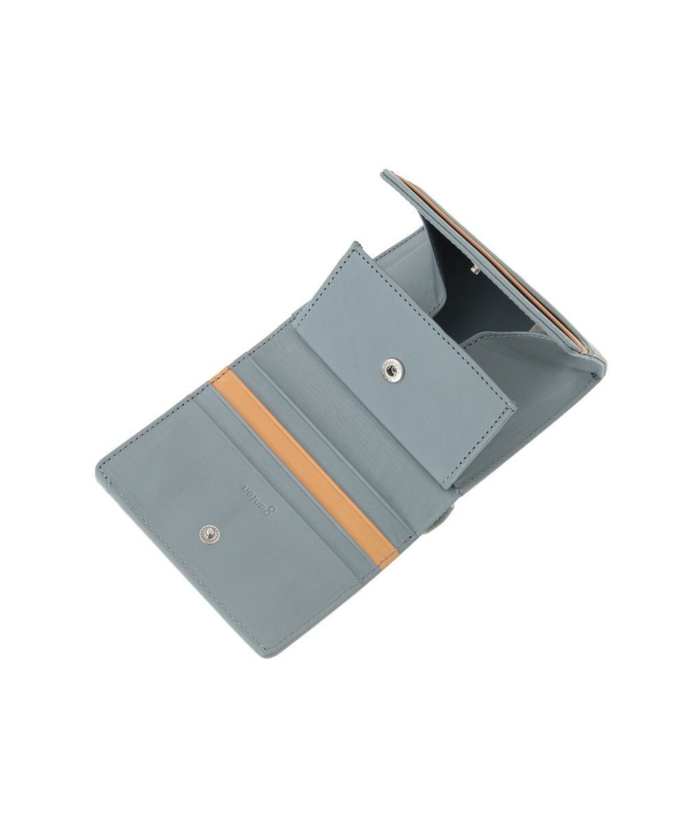 genten ピア 二つ折りBOX財布 