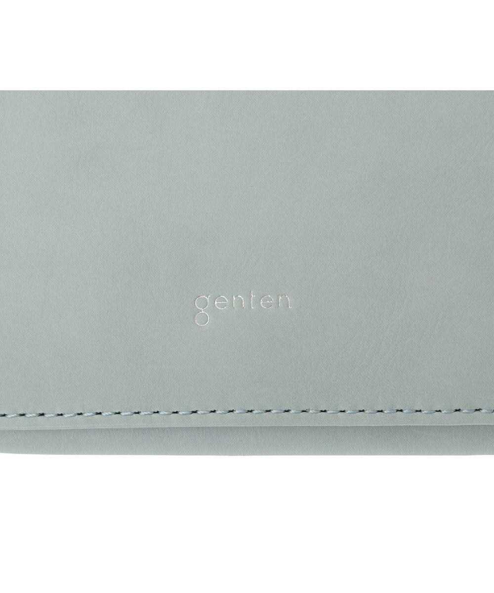 genten ピア 二つ折りBOX財布 