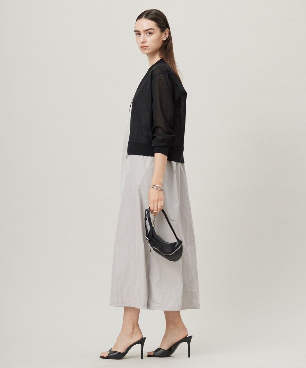 ICB 【洗える】ドライシアージップアップブルゾン 