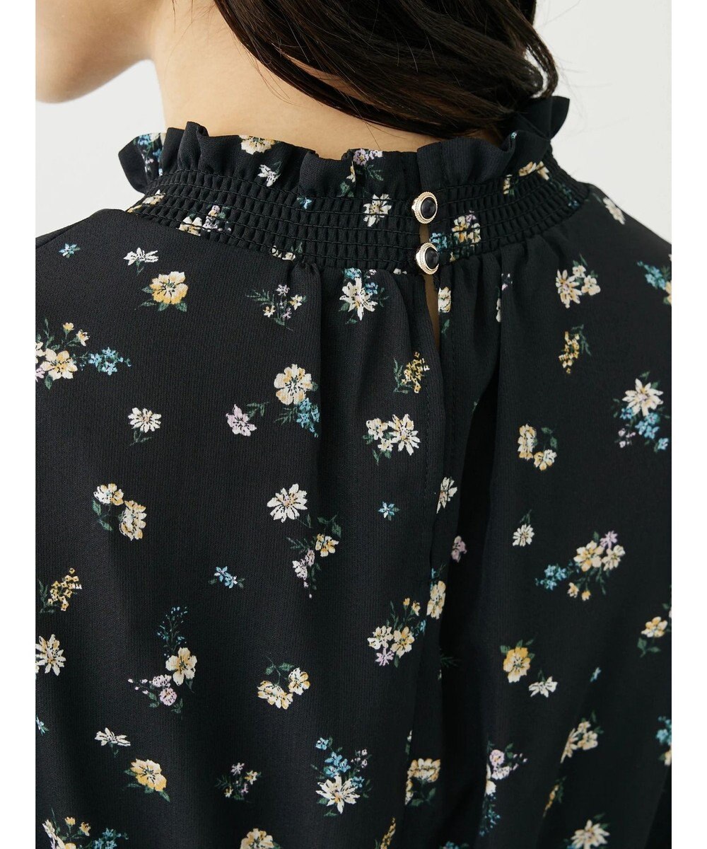 Green Parks ・ＥＬＥＮＣＡＲＥ　ＤＵＥ　フラワーｐｔティアードワンピ 