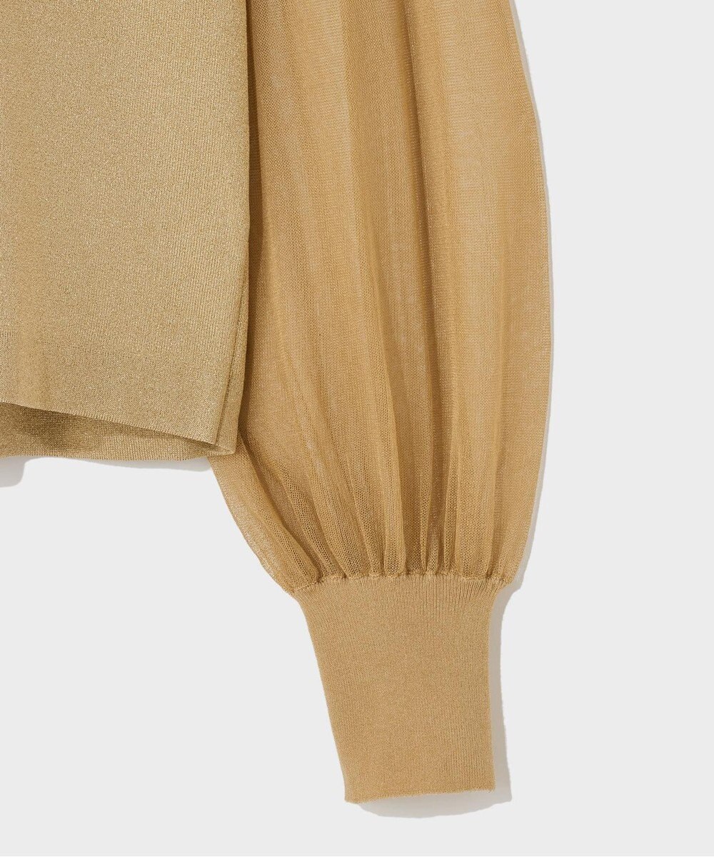 GRACE CONTINENTAL ラメコンビシアーニット 