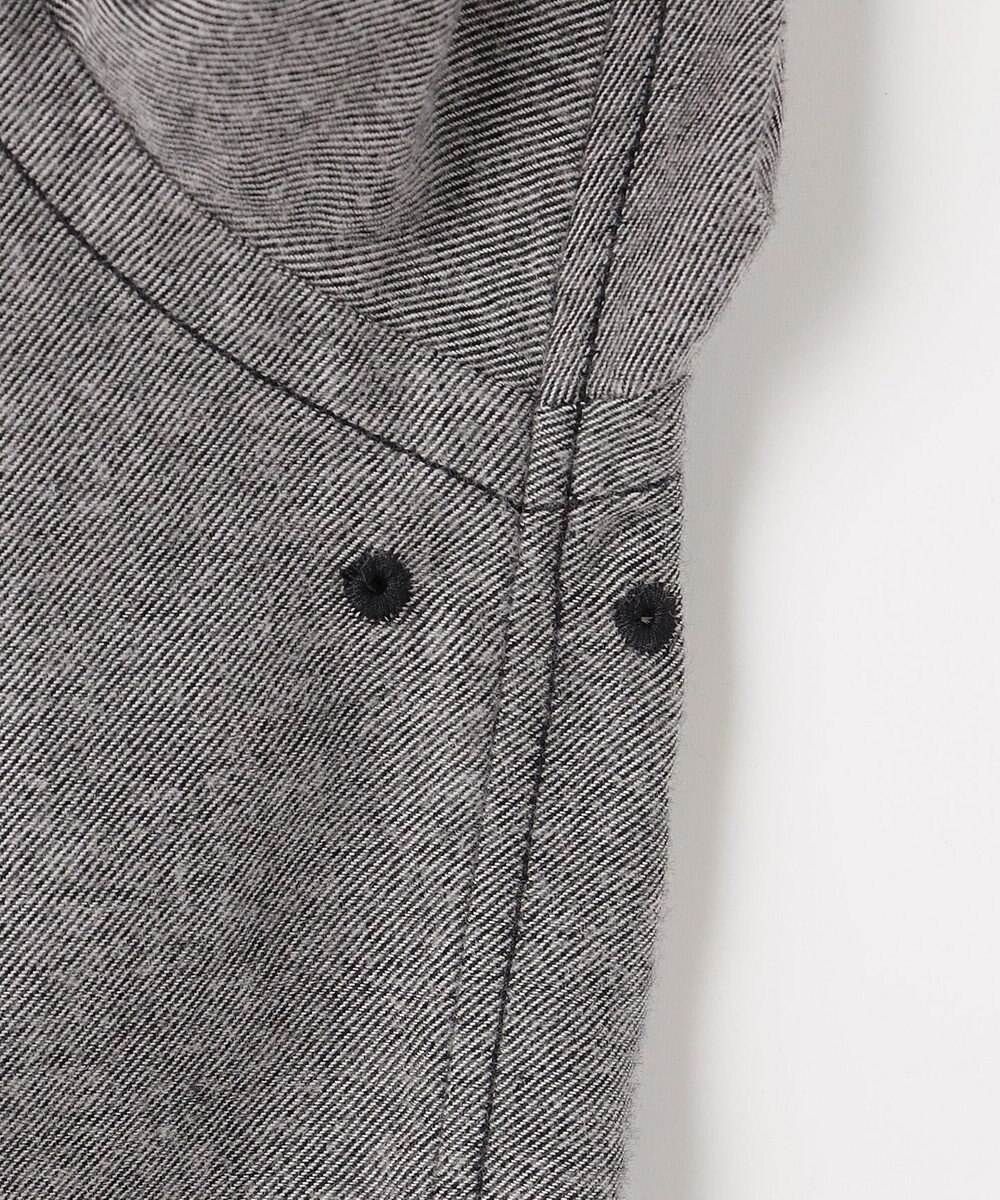 JOSEPH ABBOUD MOUNTAIN 【オーガニックコットン/やわらか】 メランジツイルピーチ シャツ 