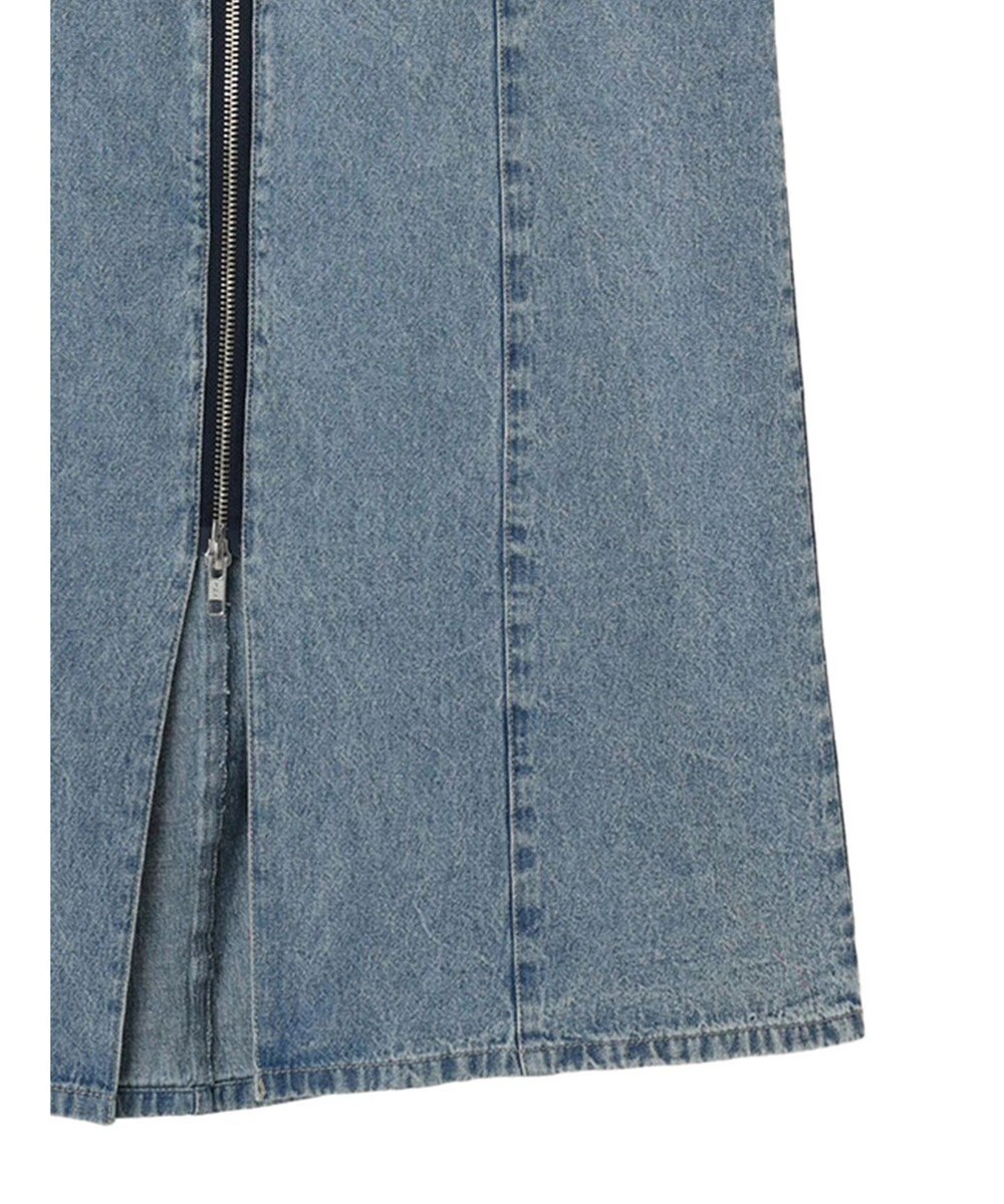 Green Parks ・ＥＬＥＮＣＡＲＥ　ＤＵＥ　デニム　Ｗ　ＺＩＰジャンスカ 