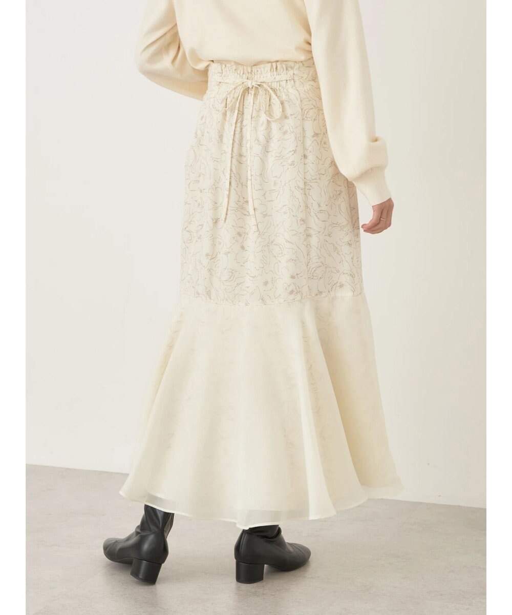 earth music&ecology 切替フラワースカート 