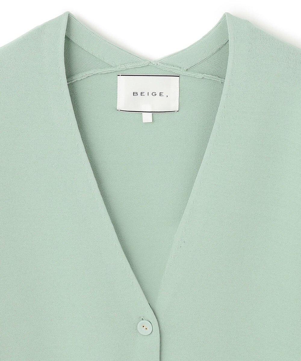 BEIGE， HOLLY / Vネックカーディガン 