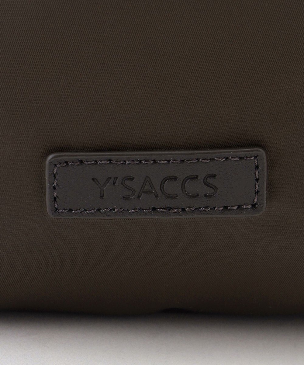 Y'SACCS NEWナイロン×レザーコンビシリーズ　前ポケットラージリュックサック 