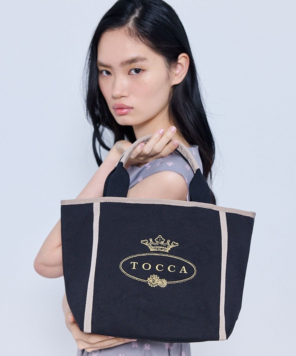 TOCCA BOW BRIDGE CANVAS TOTE トートバッグ【星風まどかさん着用】 