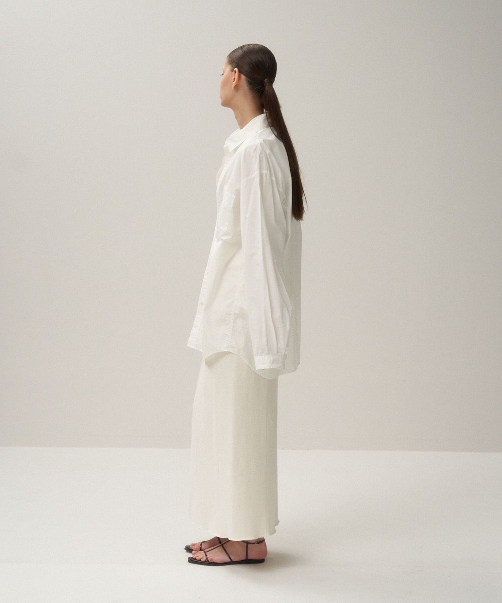 ATON SUVIN BROAD | ウォッシュドシャツ - UNISEX 