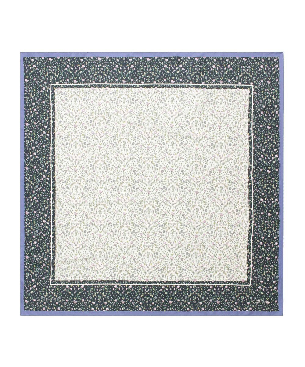 MOONBAT 【シルク100%】MACKINTOSH PHILOSOPHY(マッキントッシュ フィロソフィー）小花柄 シルクプリントスカーフ 日本製 68cm×68cm  UV対策 