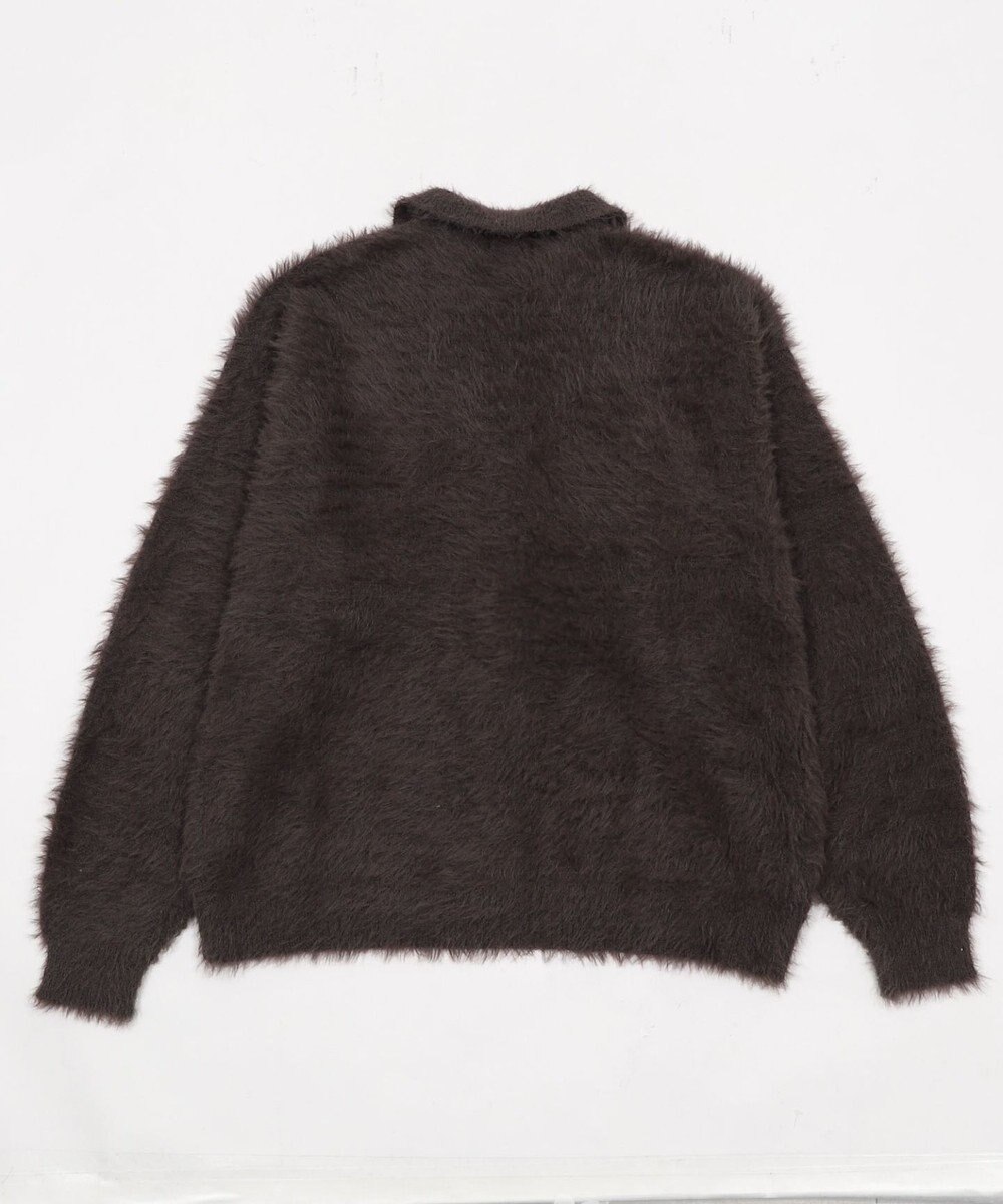 WEGO 【ユニセックス着用ITEM】フェザーニットボタンシャツ 