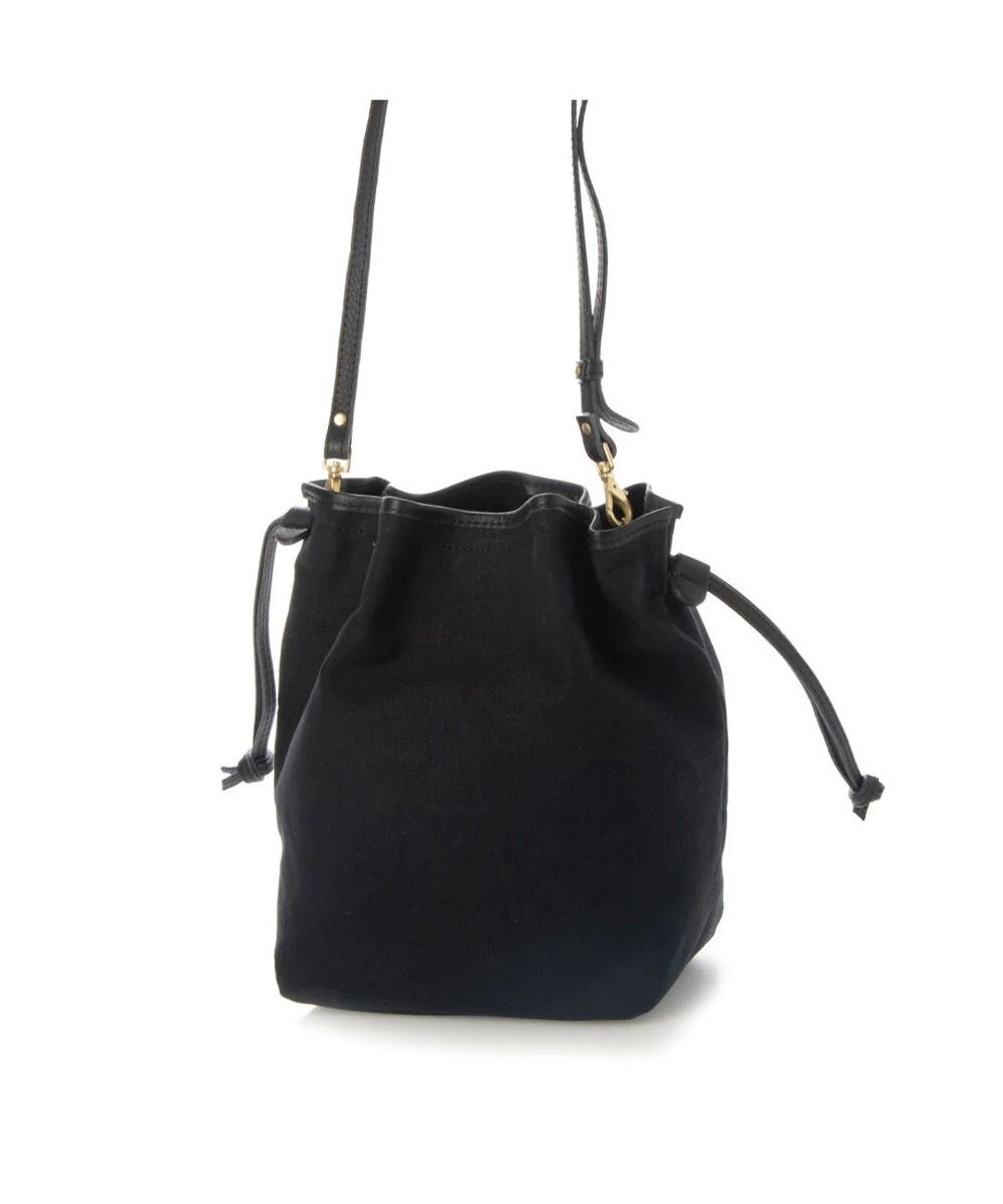 UNBILLION perche パラフィン防水キャンバスドロストショルダーバッグ 