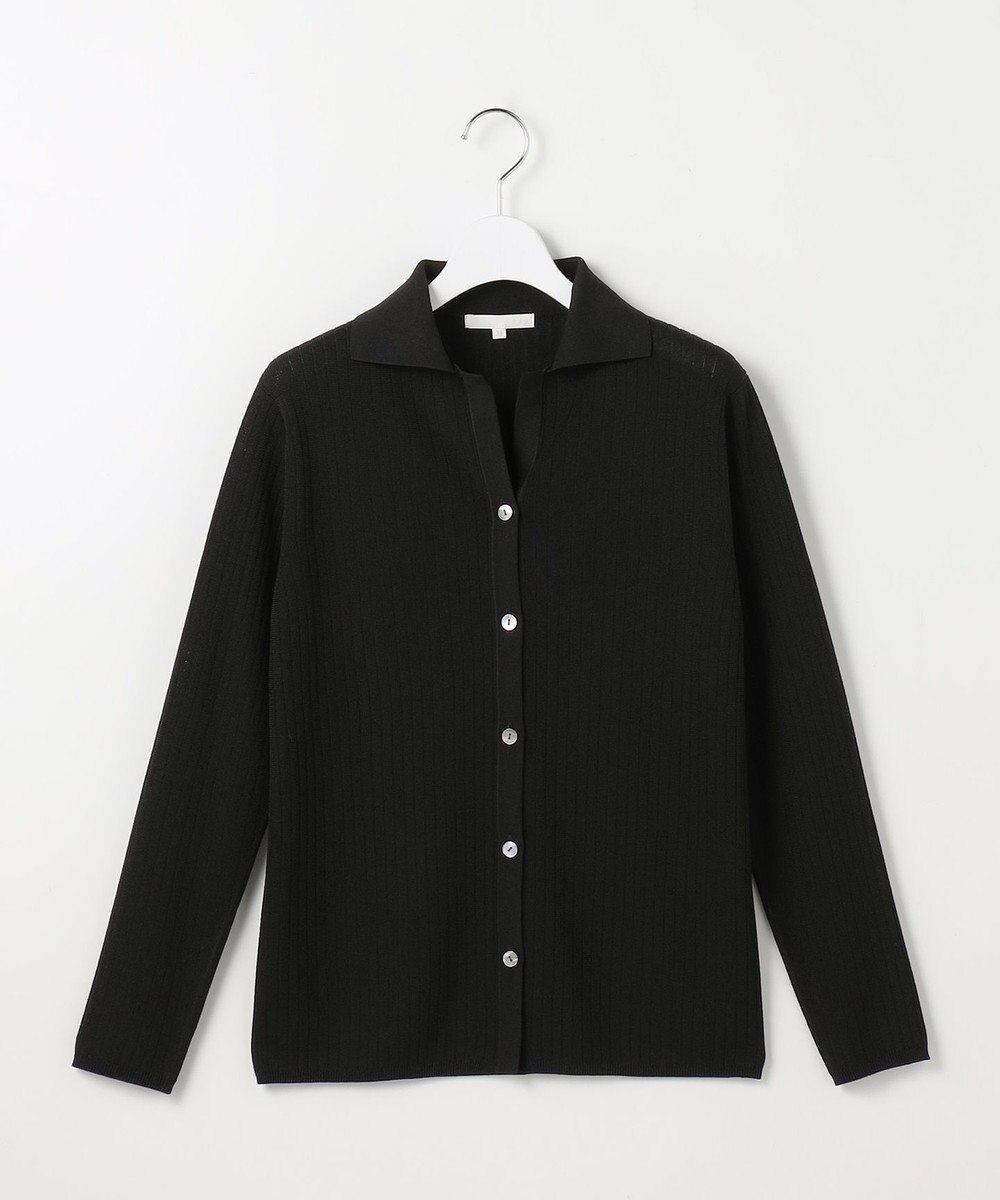 自由区 【アンサンブル対応】シアーシルクミックス カーディガン 