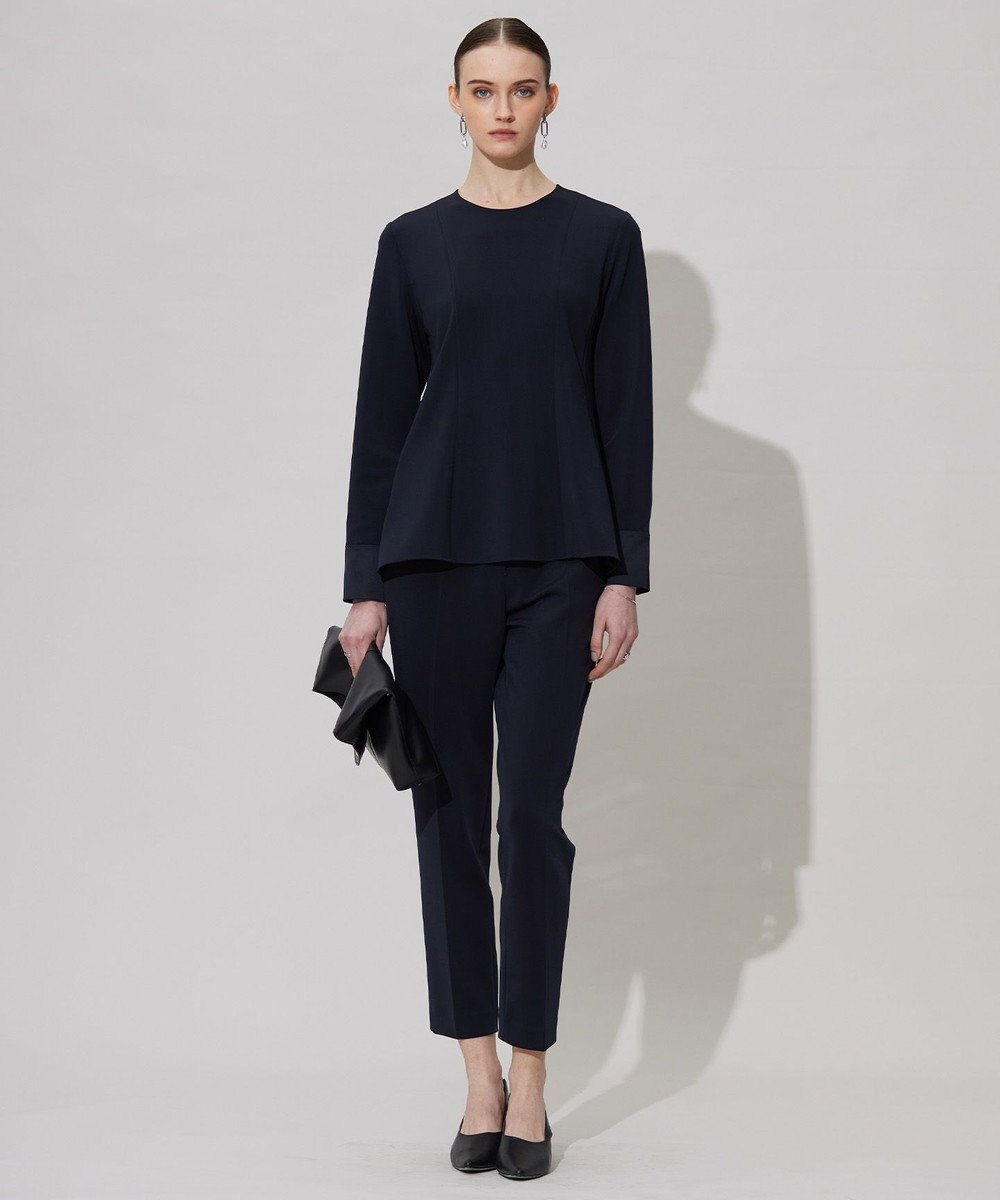 ICB L 【洗える】ミリオーネダンボールニット スティックパンツ 