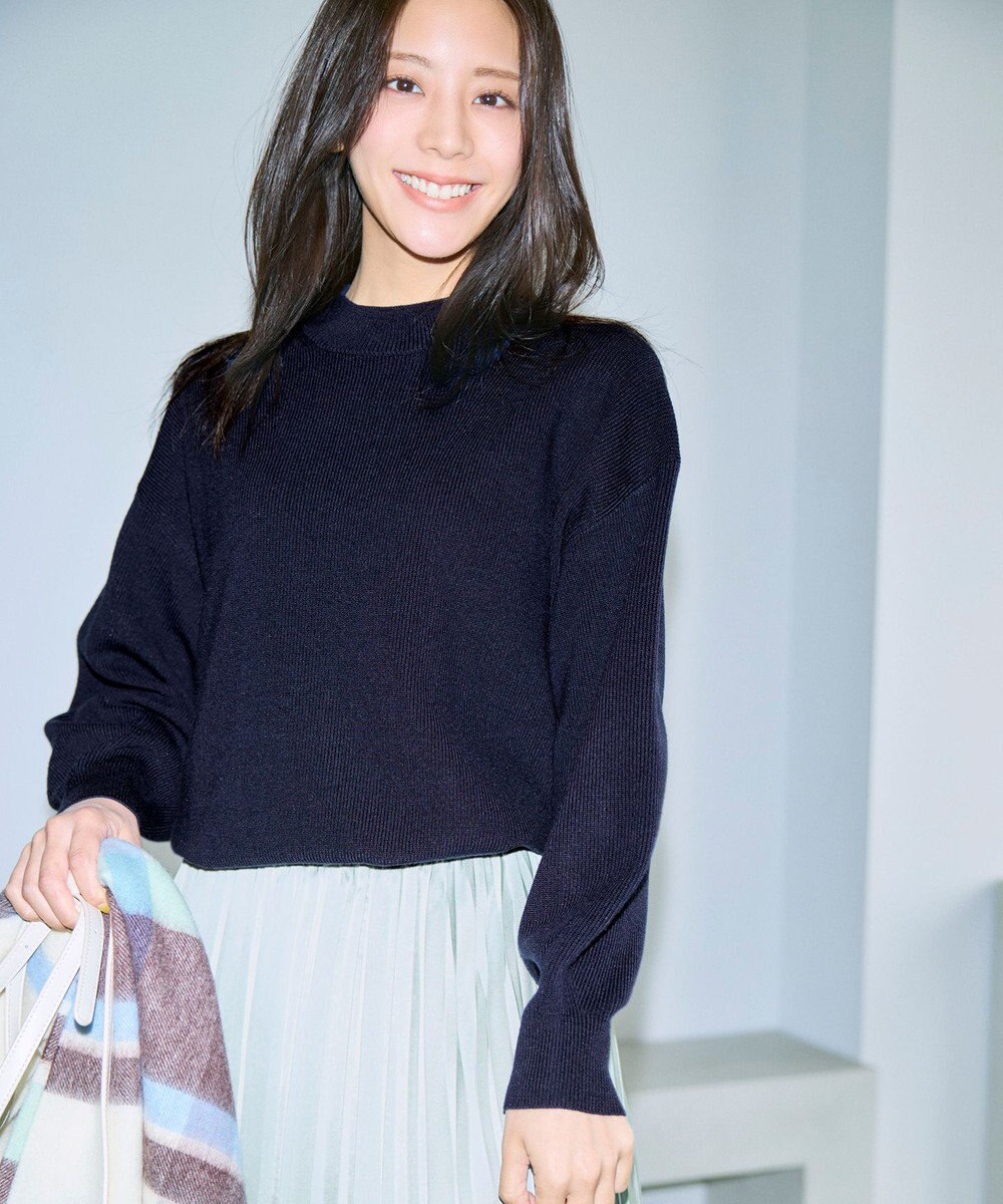 ANY SIS S ラインポイント ニット 