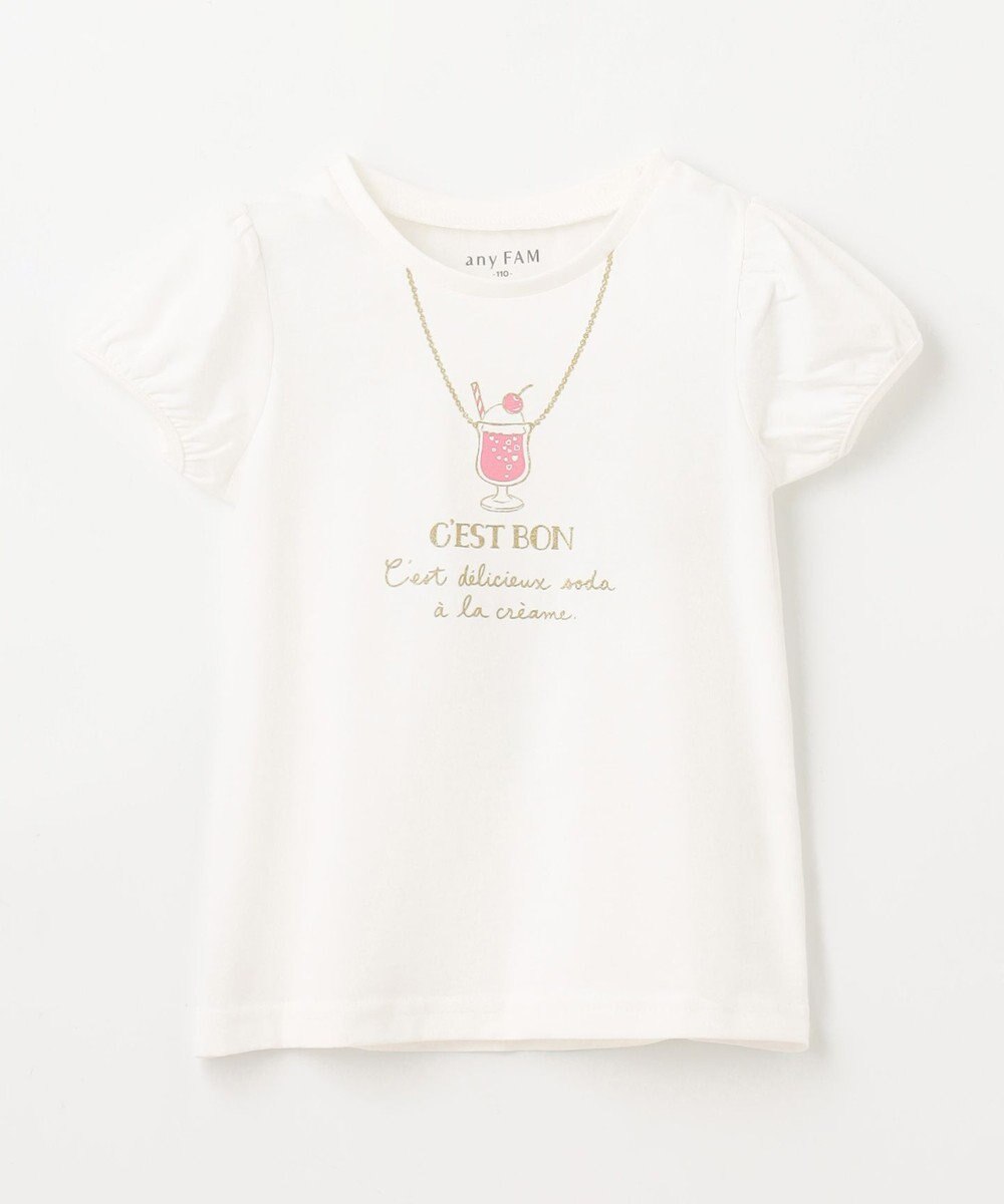 ANY KIDS 【WEB限定】7days プリント 半袖 Tシャツ 