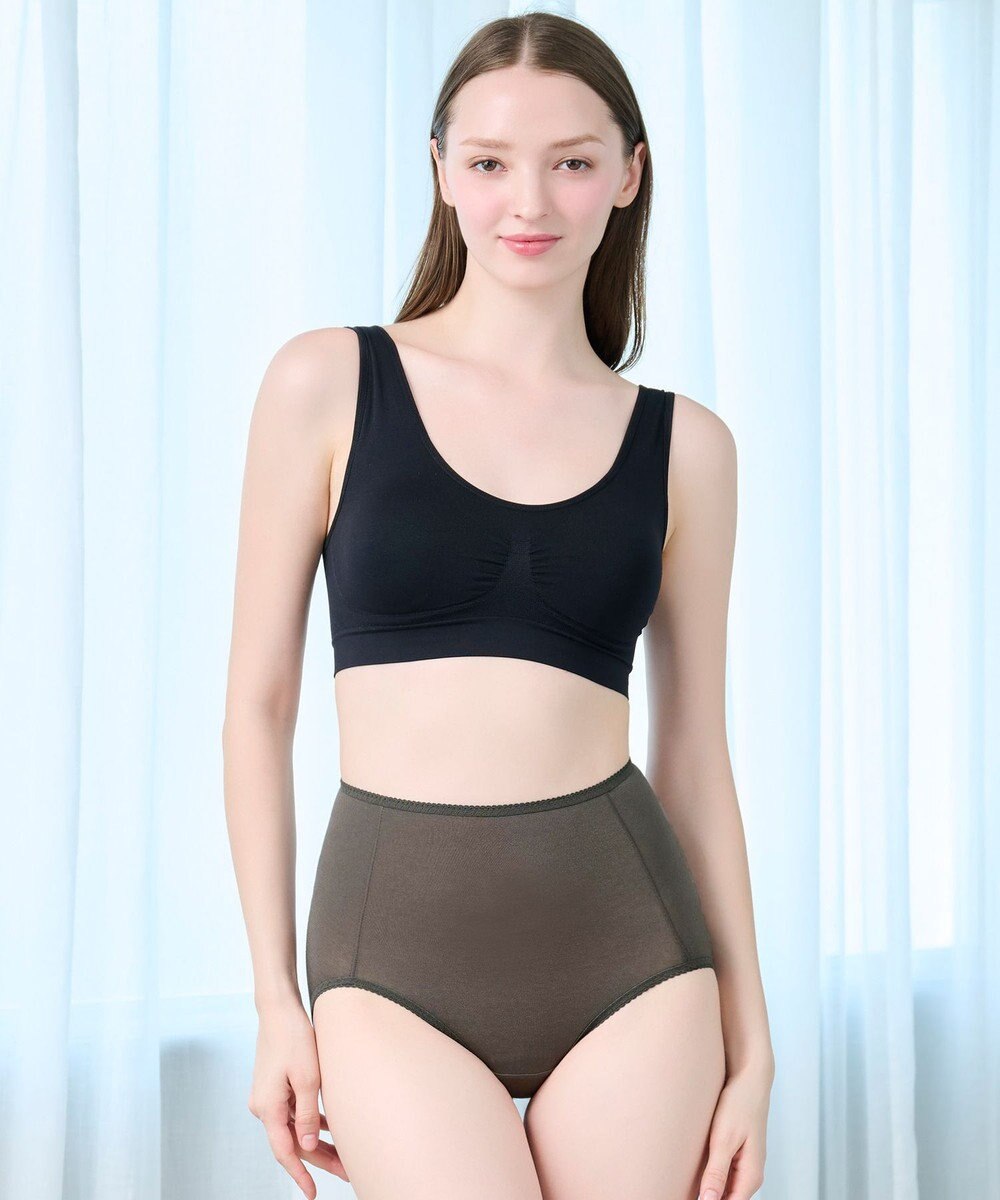 BRADELIS New York シリーズ160万枚突破 【BRADELIS NewYork / 育尻・伸びる・綿混・深め】モモパンツ・ショーツ#301 S～LL はくだけで簡単に補正 