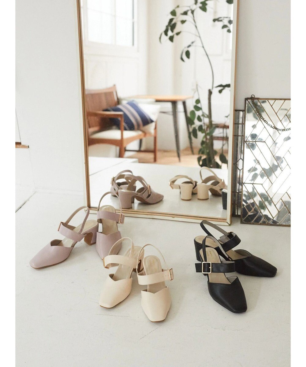 earth music&ecology ＯＲｉｅｎｔａｌＴＲａｆｆｉｃ　スクエアトゥパンプス 