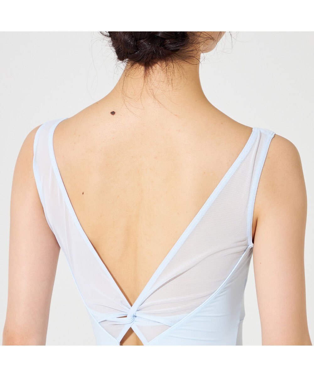 Chacott ノースリーブレオタード 