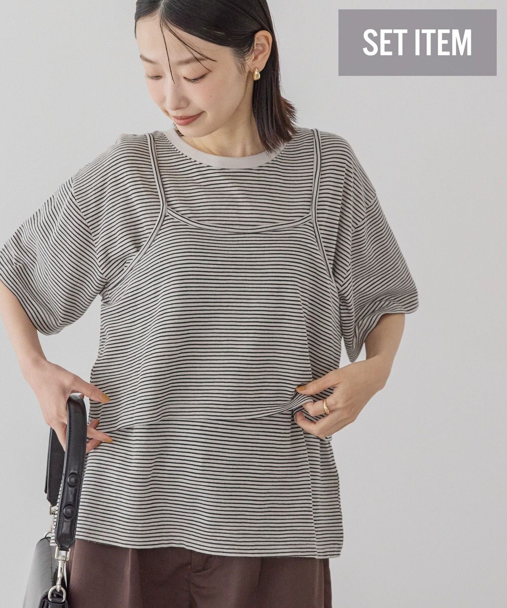 AMERICAN HOLIC 【2点セット】キャミレイヤードTシャツ 