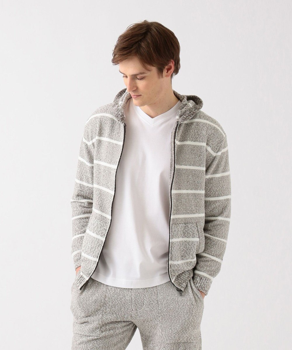 JOSEPH ABBOUD MOUNTAIN 【SPACE】ベアフリース フルZIPパーカー 