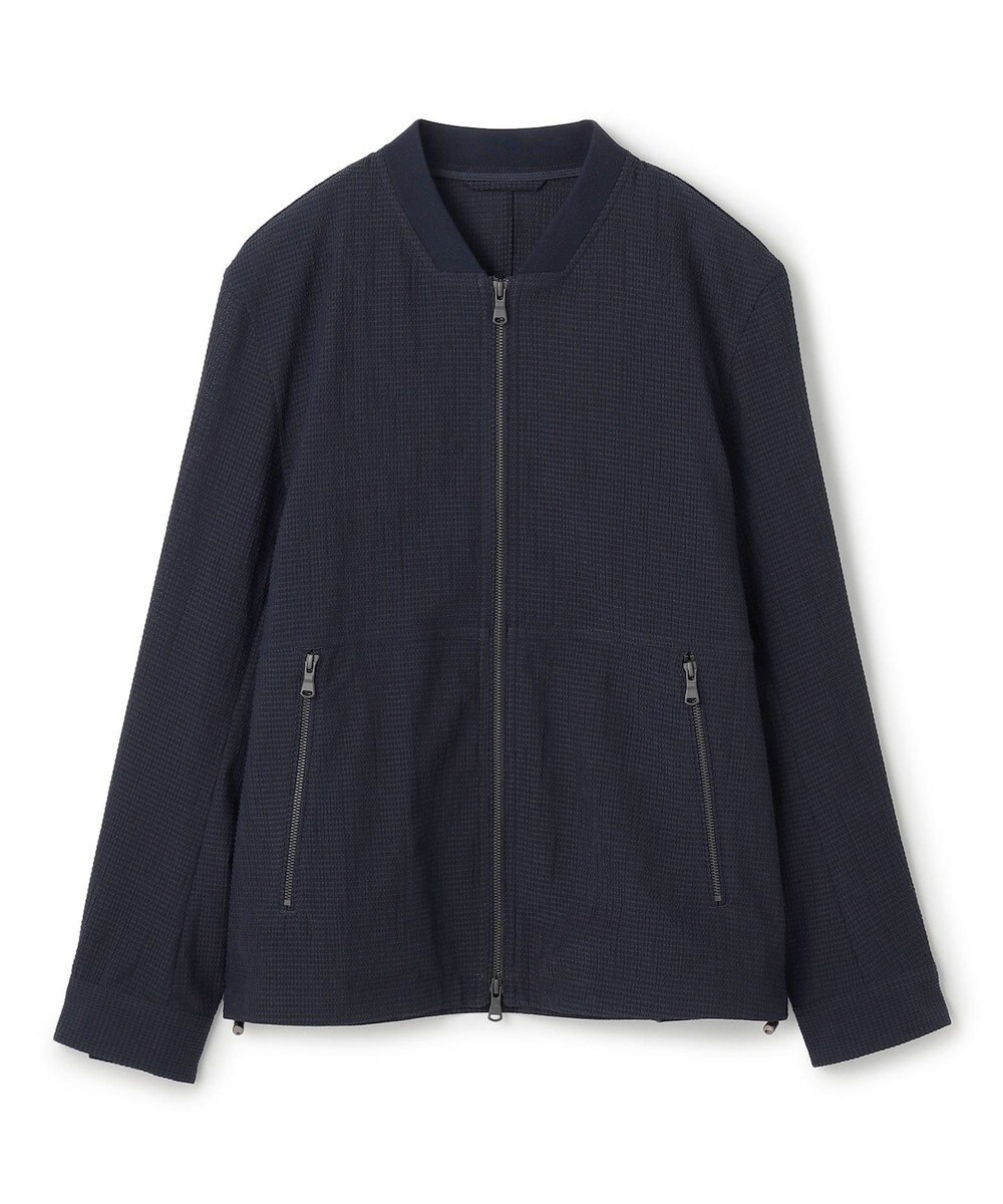 JOSEPH HOMME ＜新色追加＞新素材【通気性/ストレッチ】トリコサッカーストレッチ 　ジップアップブルゾン 