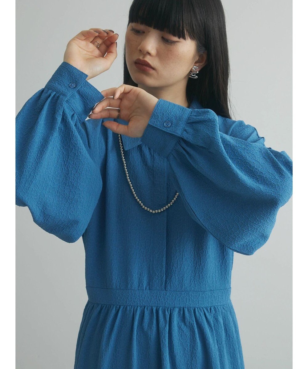 Green Parks armonia. ジャガードシャツワンピース 