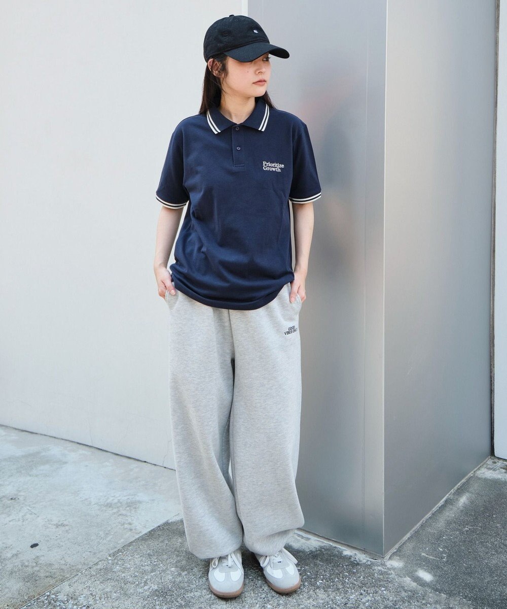 WEGO 【ユニセックス着用ITEM/MLサイズ展開】ワンポイント刺繍カノコポロ（SS） 