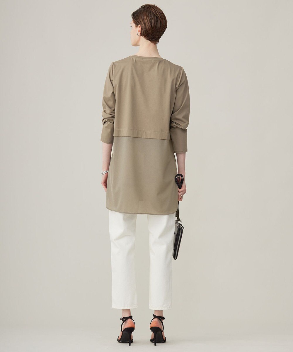 ICB L 【洗える】 ウォーターリサイクルテーパードデニム 