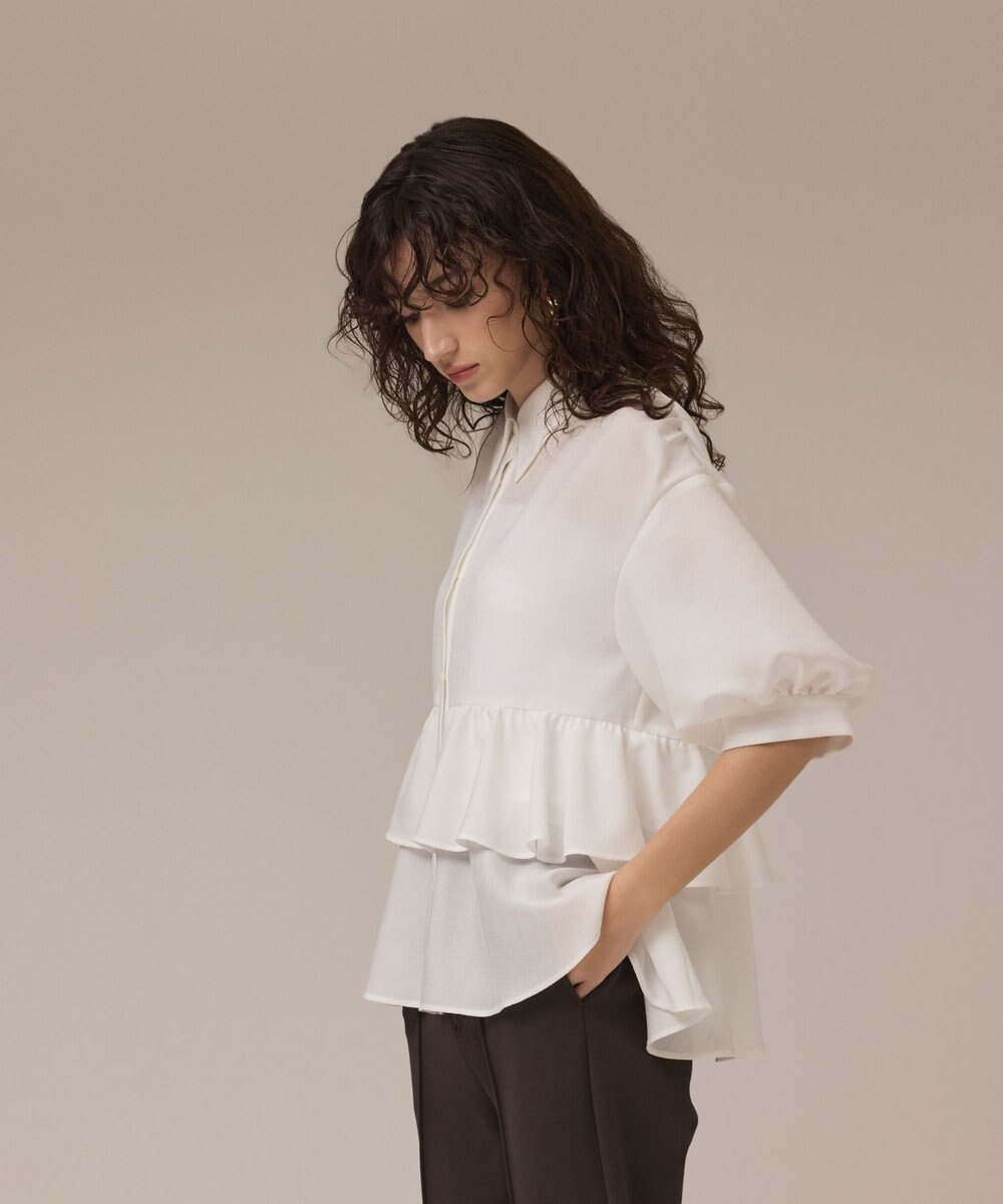 GRACE CONTINENTAL ティアードシャツチュニック 