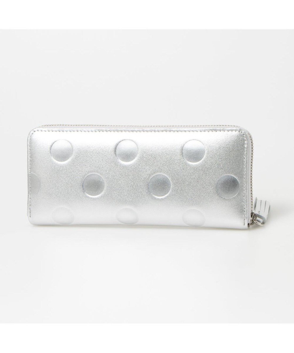 UNBILLION ペルケ perche / ドット型押し・ジャバラカード長財布 