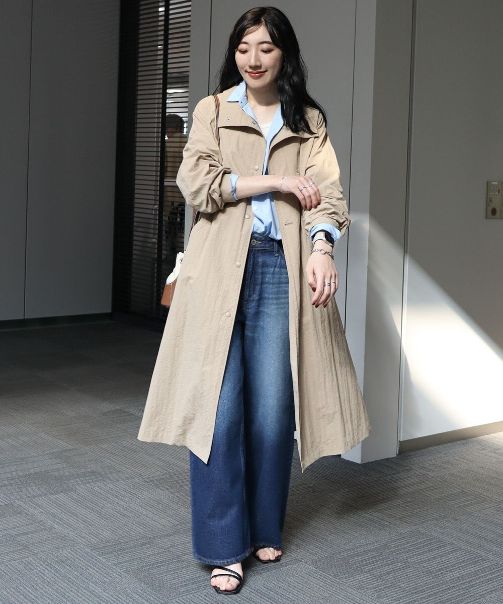 AMERICAN HOLIC スタンドカラーコート 