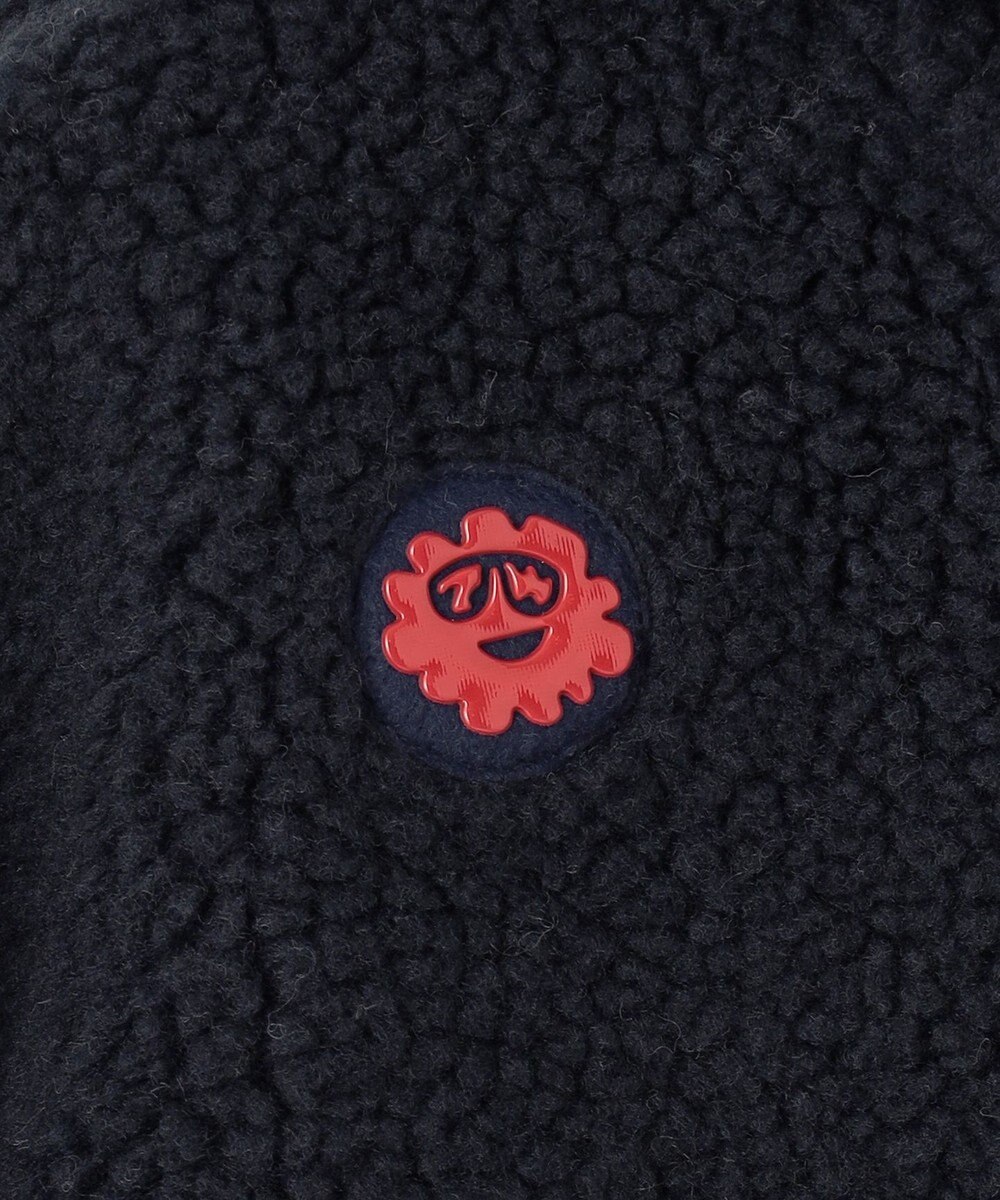 PW CIRCULUS 【WOMEN】【撥水/防風】ボア ハーフジップ フーデッド プルオーバー 