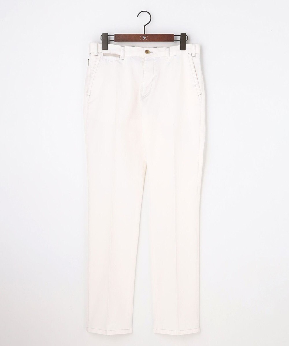 JOSEPH ABBOUD 【キングサイズ・ウエストも伸びる!オーガニックコットン使用】ハイパワーカルゼ パンツ 26SSモデル 