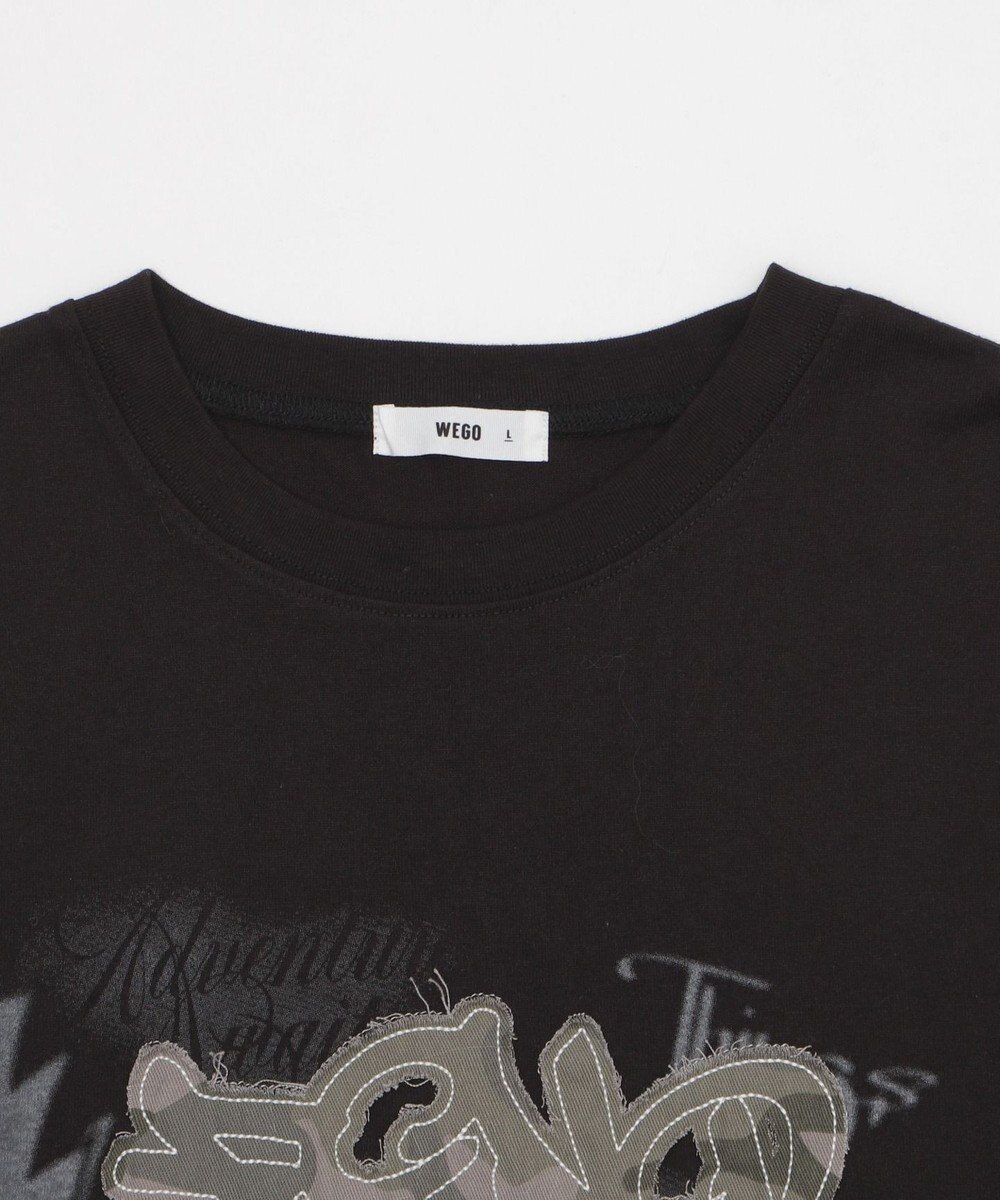 WEGO 【ユニセックス着用ITEM】パターンアップリケグラフィックT（SS） 