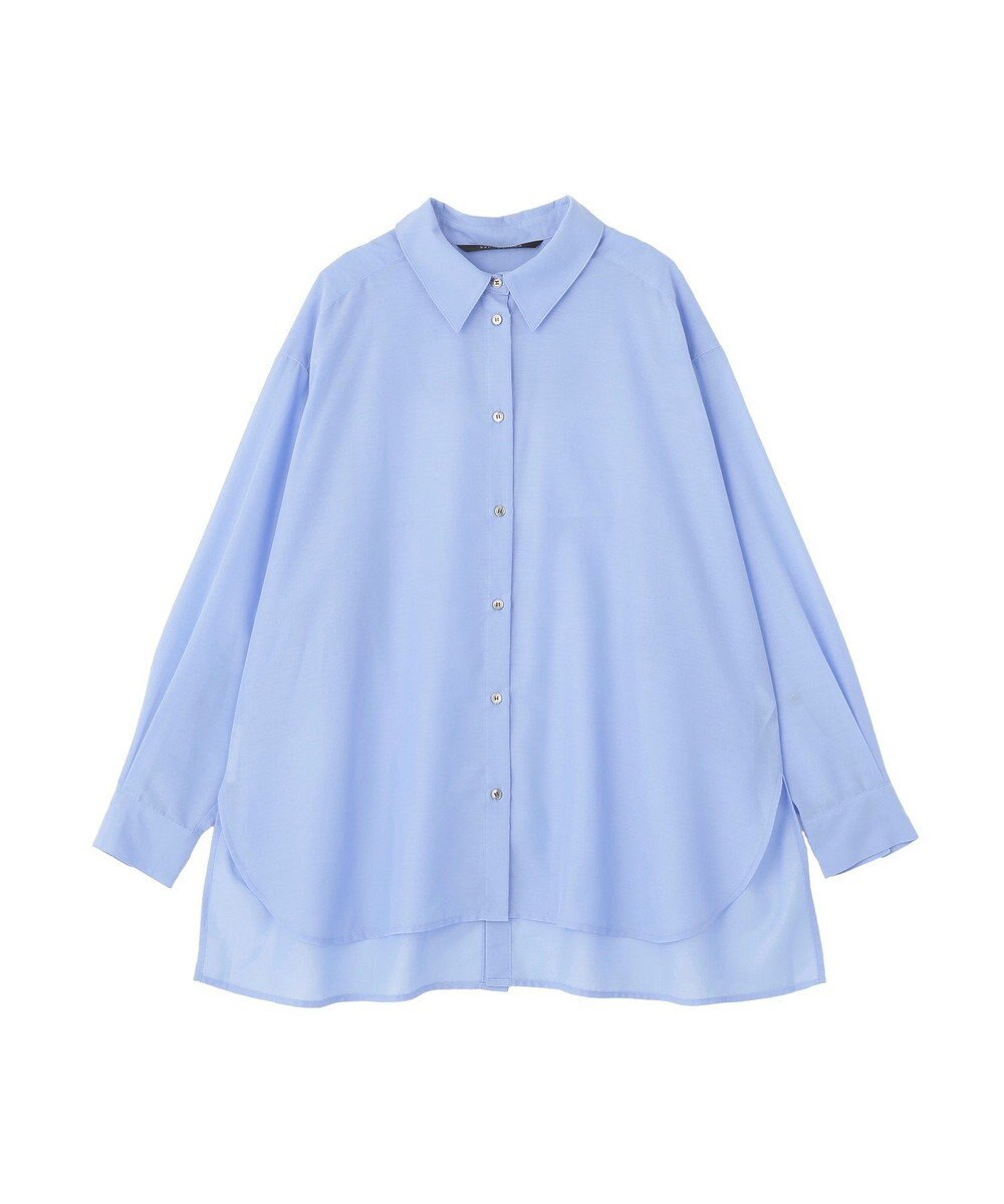 YECCA VECCA バック釦シアーシャツ 