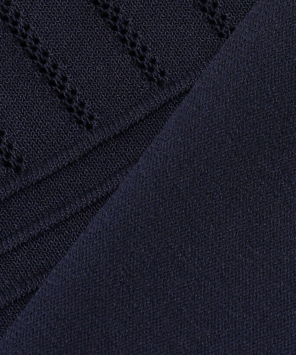 組曲 S 透かし柄 ニットプルオーバー 