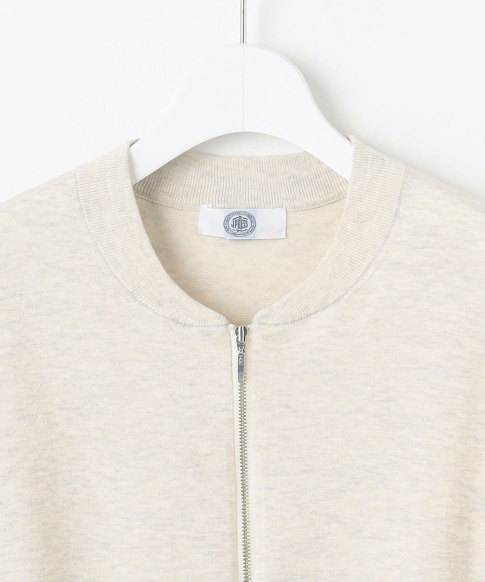 J.PRESS LADIES 【洗える】ラメニット ブルゾン 