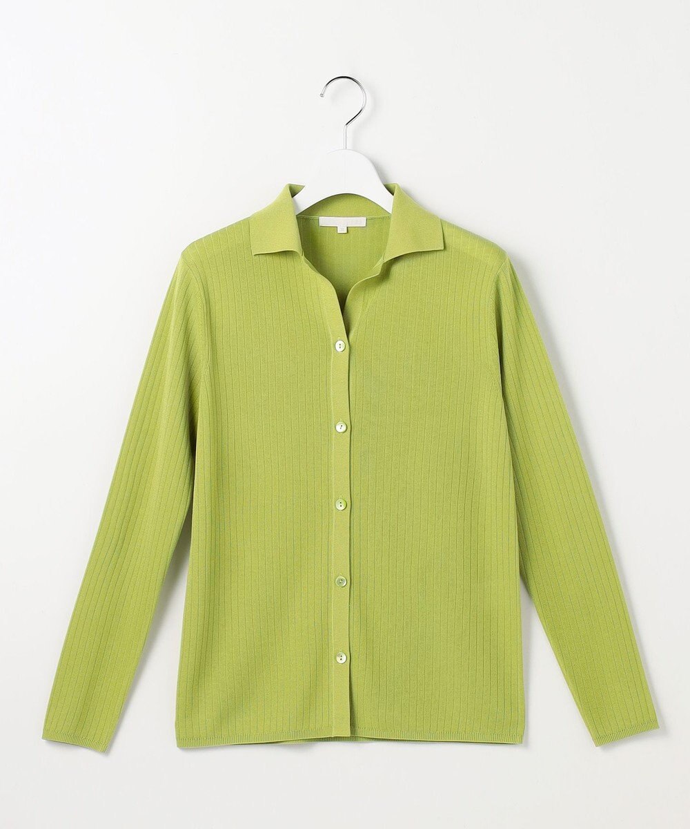 自由区 【アンサンブル対応】シアーシルクミックス カーディガン 