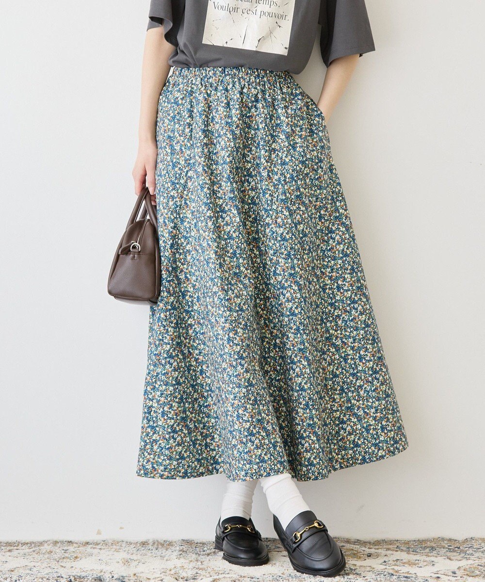 AMERICAN HOLIC ギャザーフレアスカート 