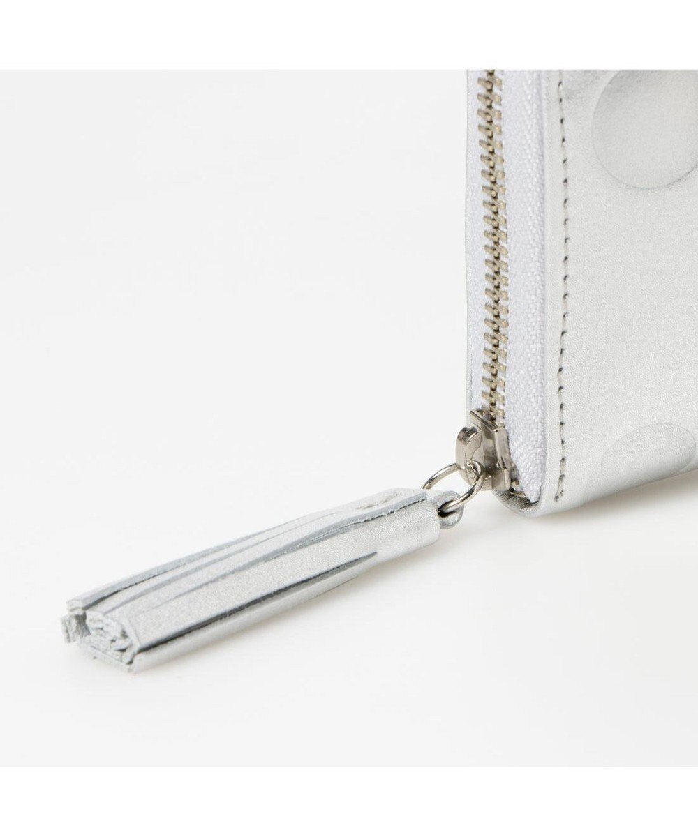 UNBILLION ペルケ perche / ドット型押し・ジャバラカード長財布 