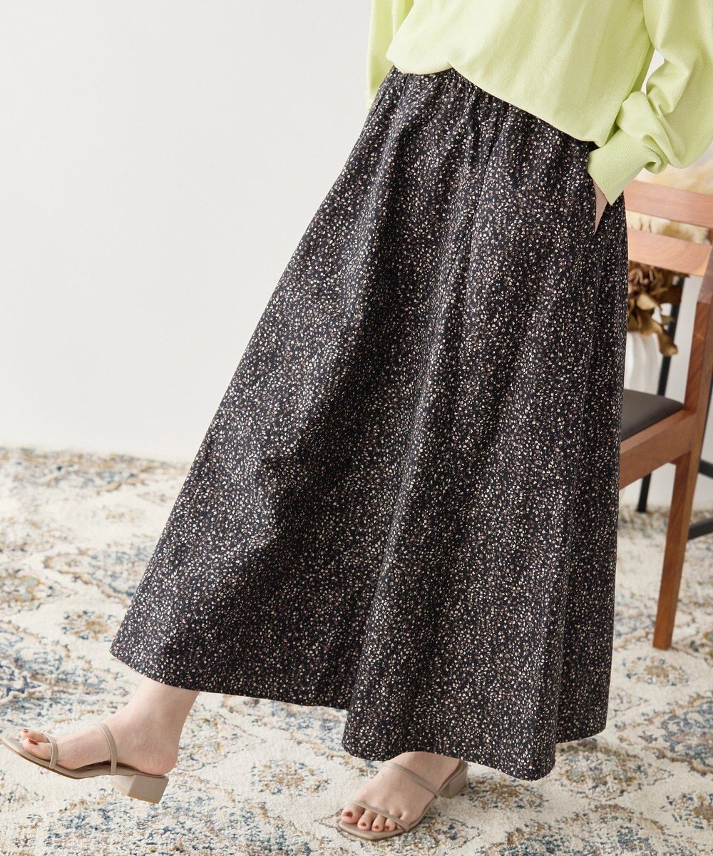 AMERICAN HOLIC ギャザーフレアスカート 