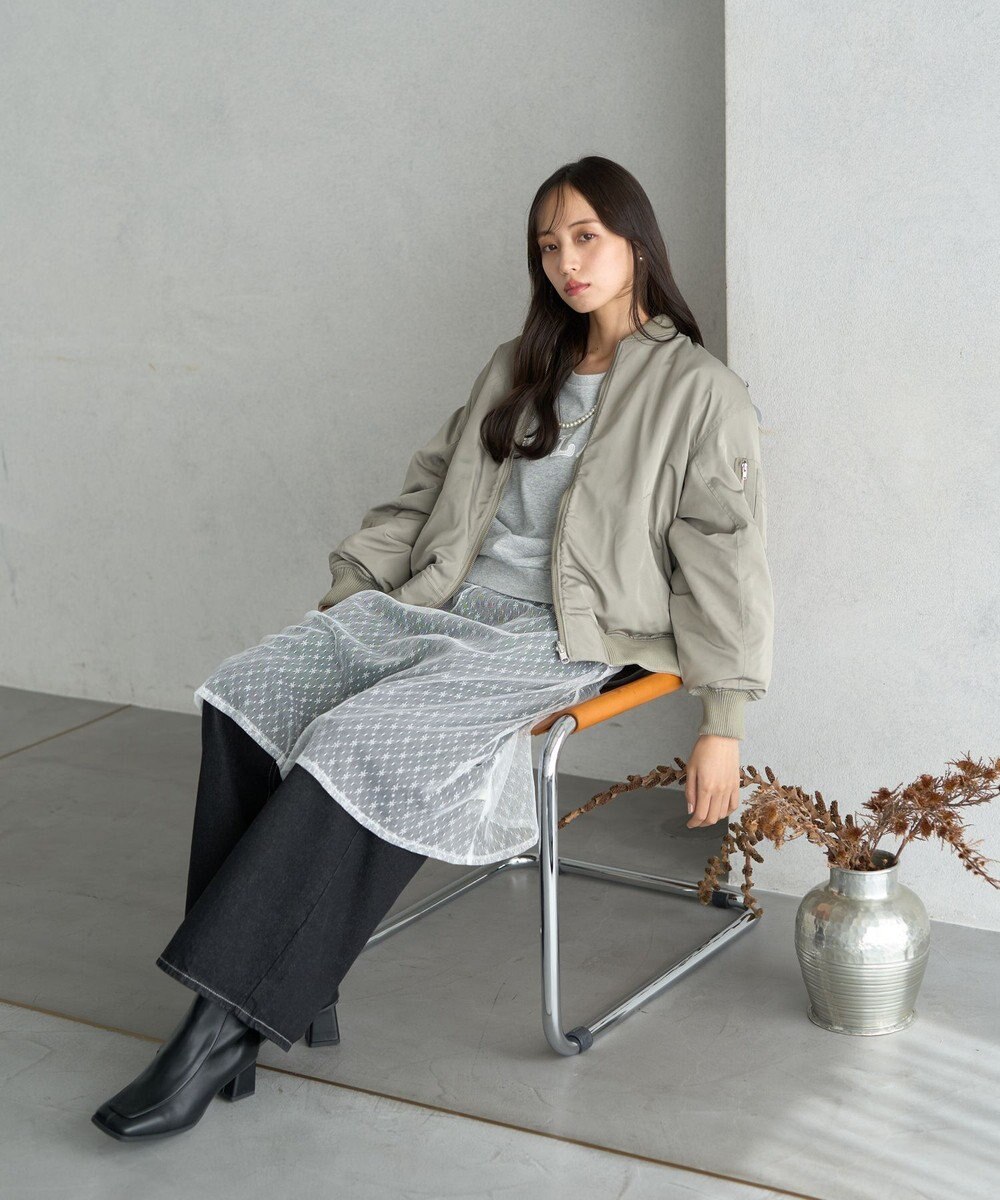 earth music&ecology リバーシブルMA-1 