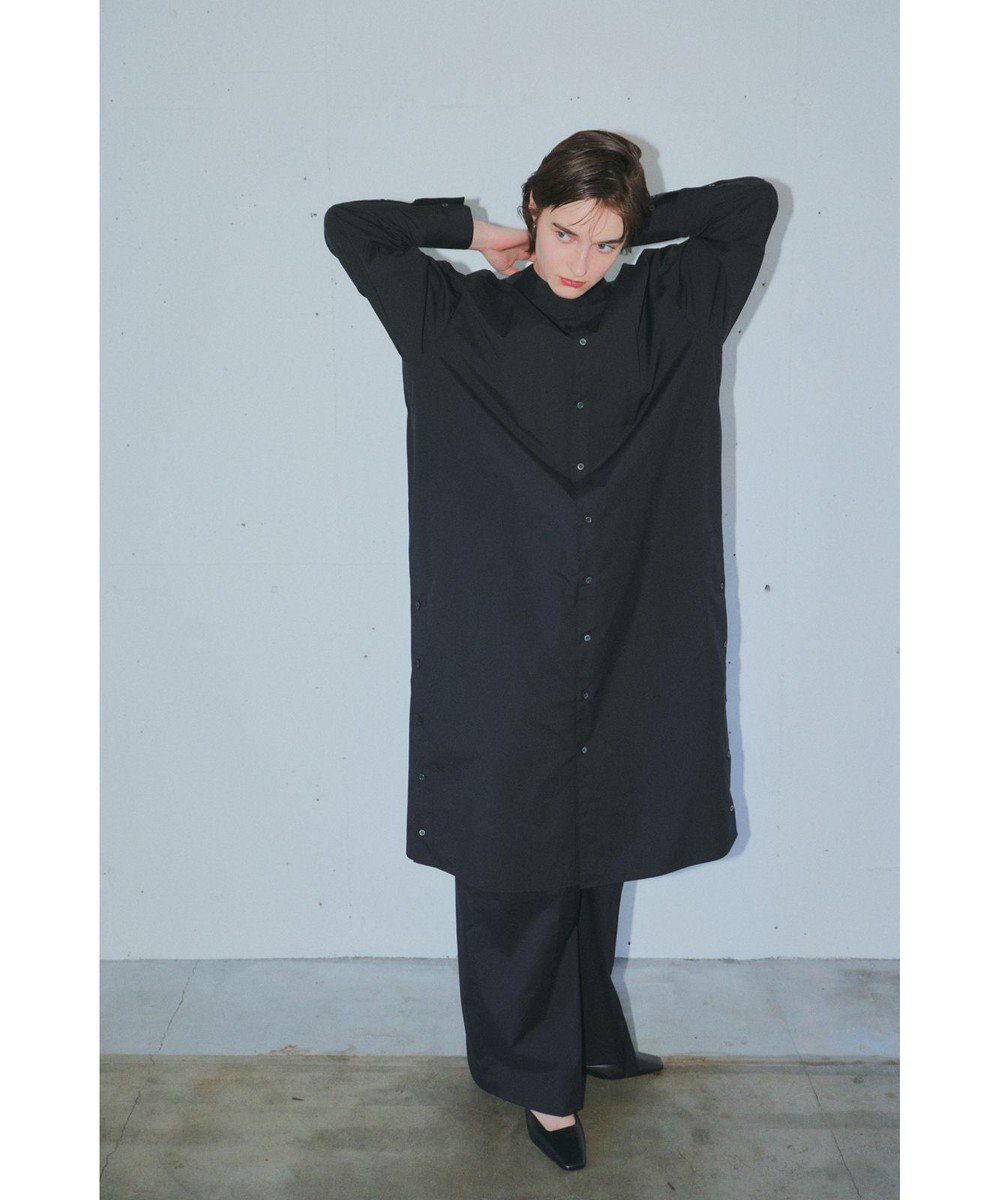 NAVE 【ReNave・セットアップ可/洗える/接触冷感/UVケア】コットンポリブロード パンツ 