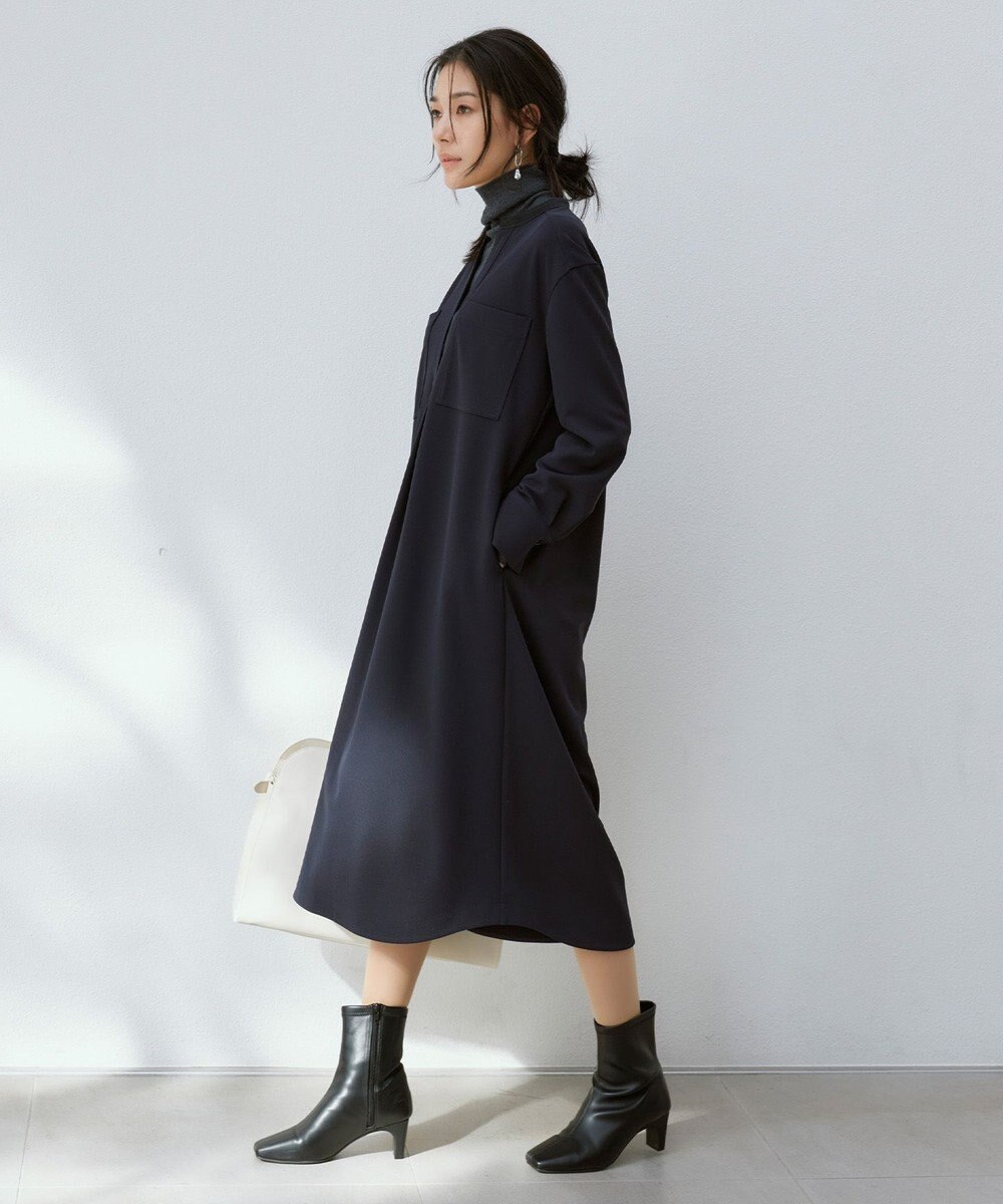 ICB 【CLASSY.1月号掲載】スクエアトゥ ショートブーツ 