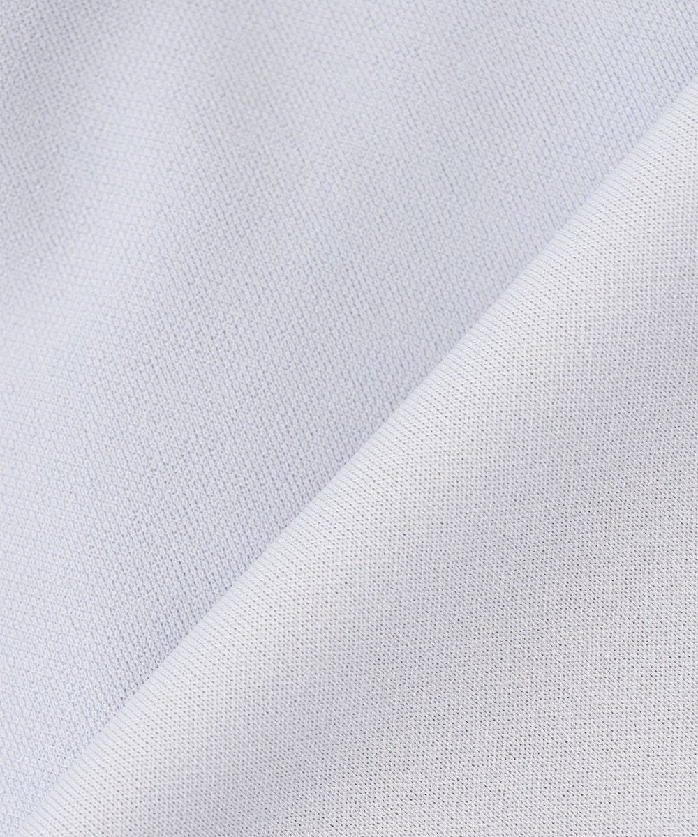 組曲 S 【接触冷感・UVケア】ライトアムンゼンジャージー フリルブラウス 