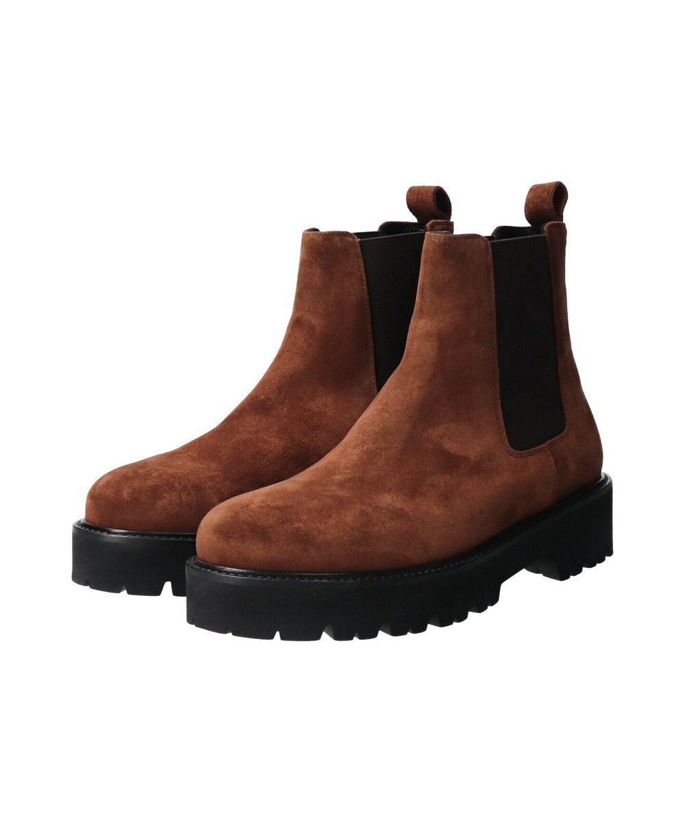 INTER-CHAUSSURES 【PASCUCCI】ラウンドトウベーシックサイドゴアブーツ 