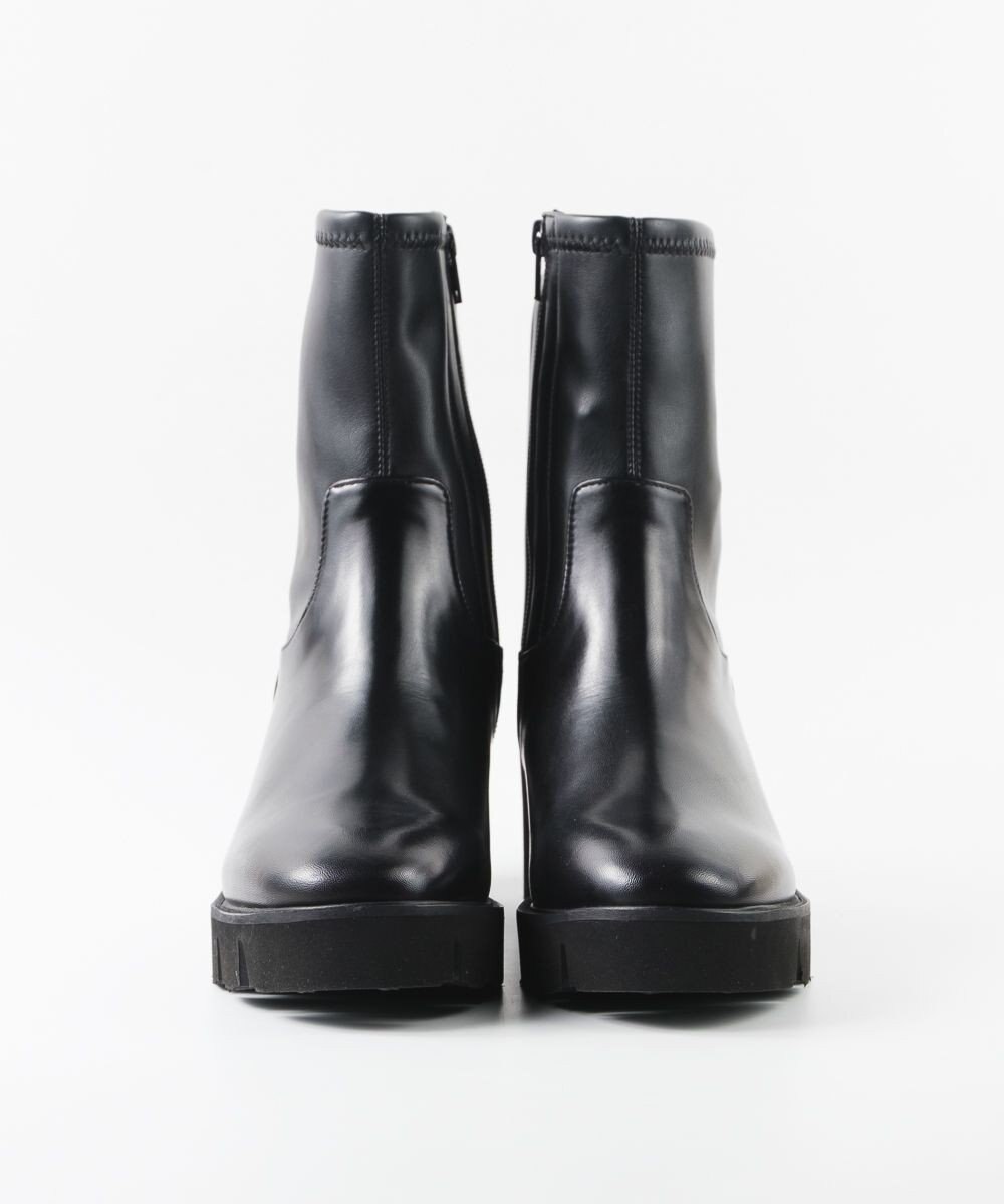 BONTRE 【イタリア製/本革】【LucaGrossi/ルカグロッシ】厚底ストレッチヒールブーツ/K839T-UA 