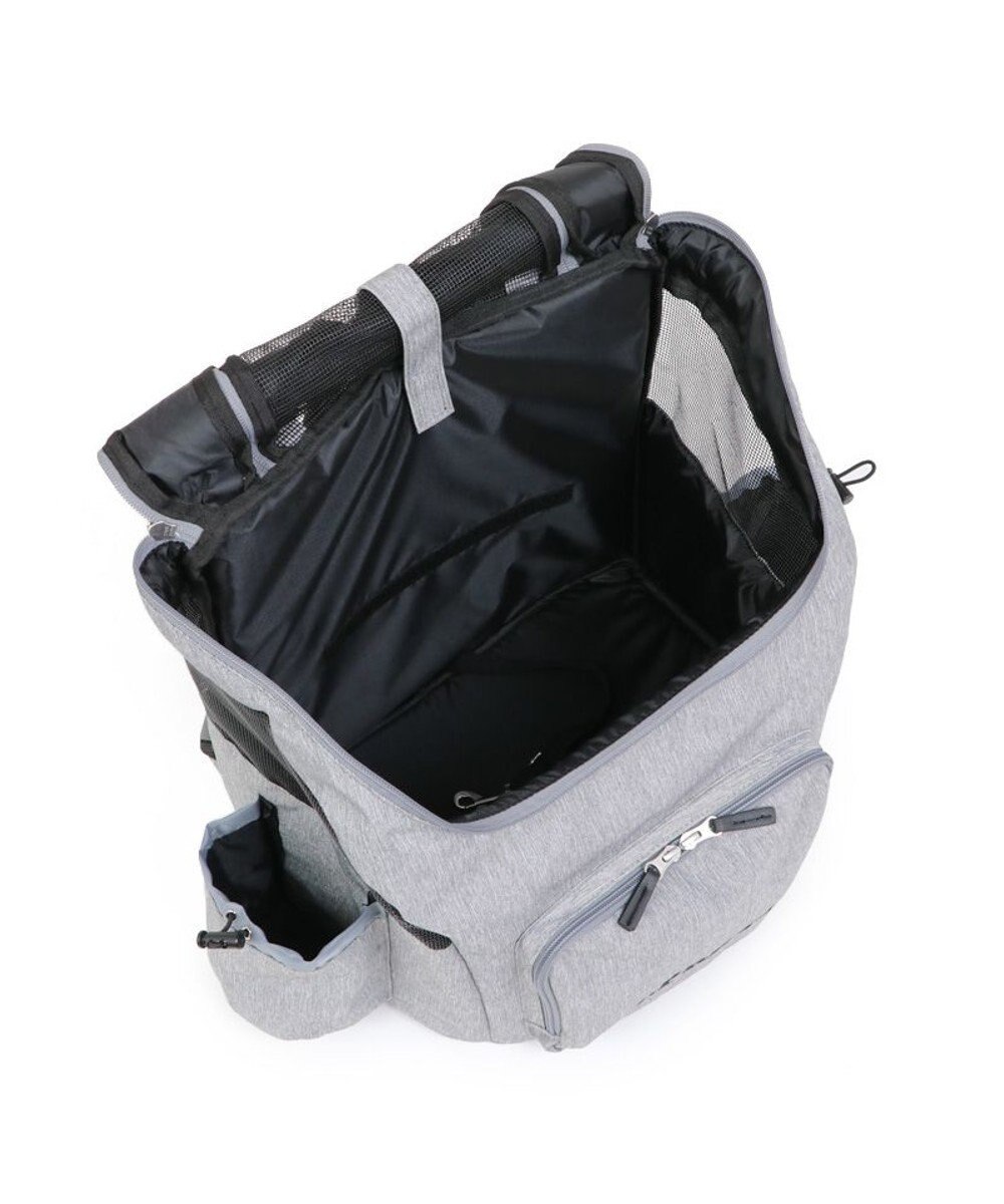 PET PARADISE J.PRESS マルチリュック グレー （M ）L ハグ＆キャリー 小型犬 