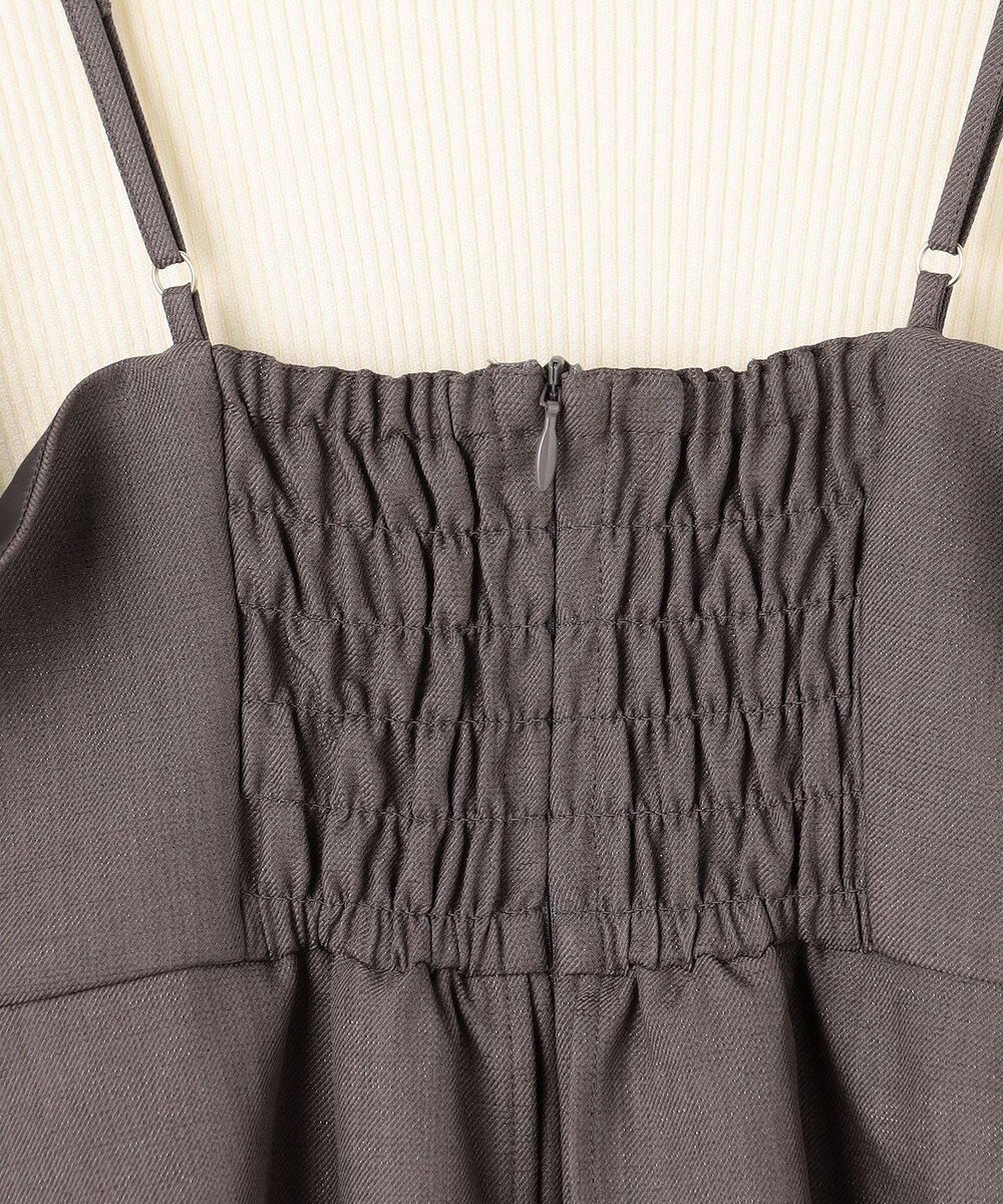 ANY SIS 【2SET】ビスチェ ワンピース × ニット セット 