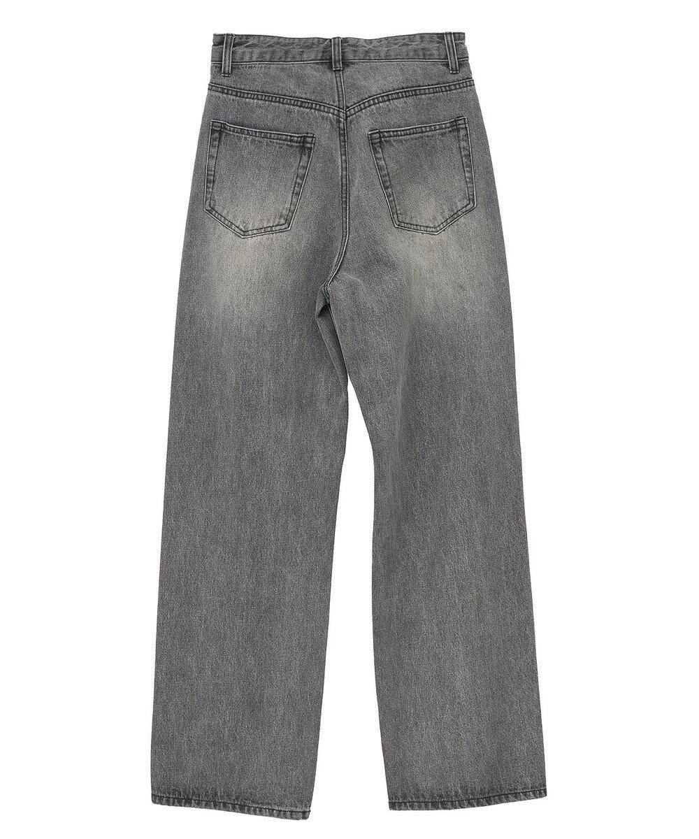YECCA VECCA ルーズストレートデニムパンツ 